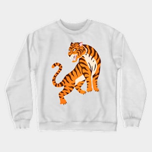 The Roar: Orange Tiger Edition Crewneck Sweatshirt